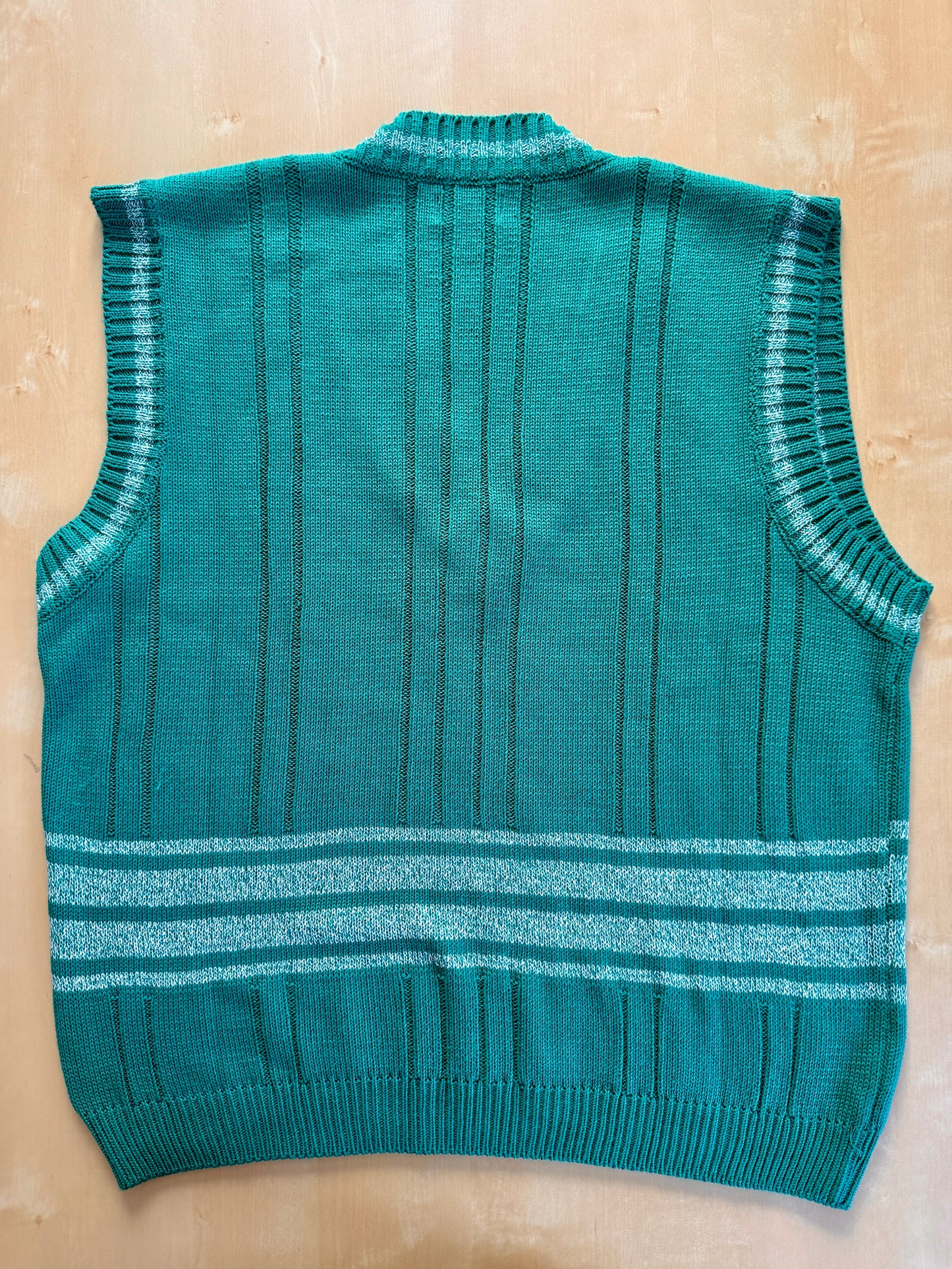 Gilet smanicato stile college anni ‘80 - XL