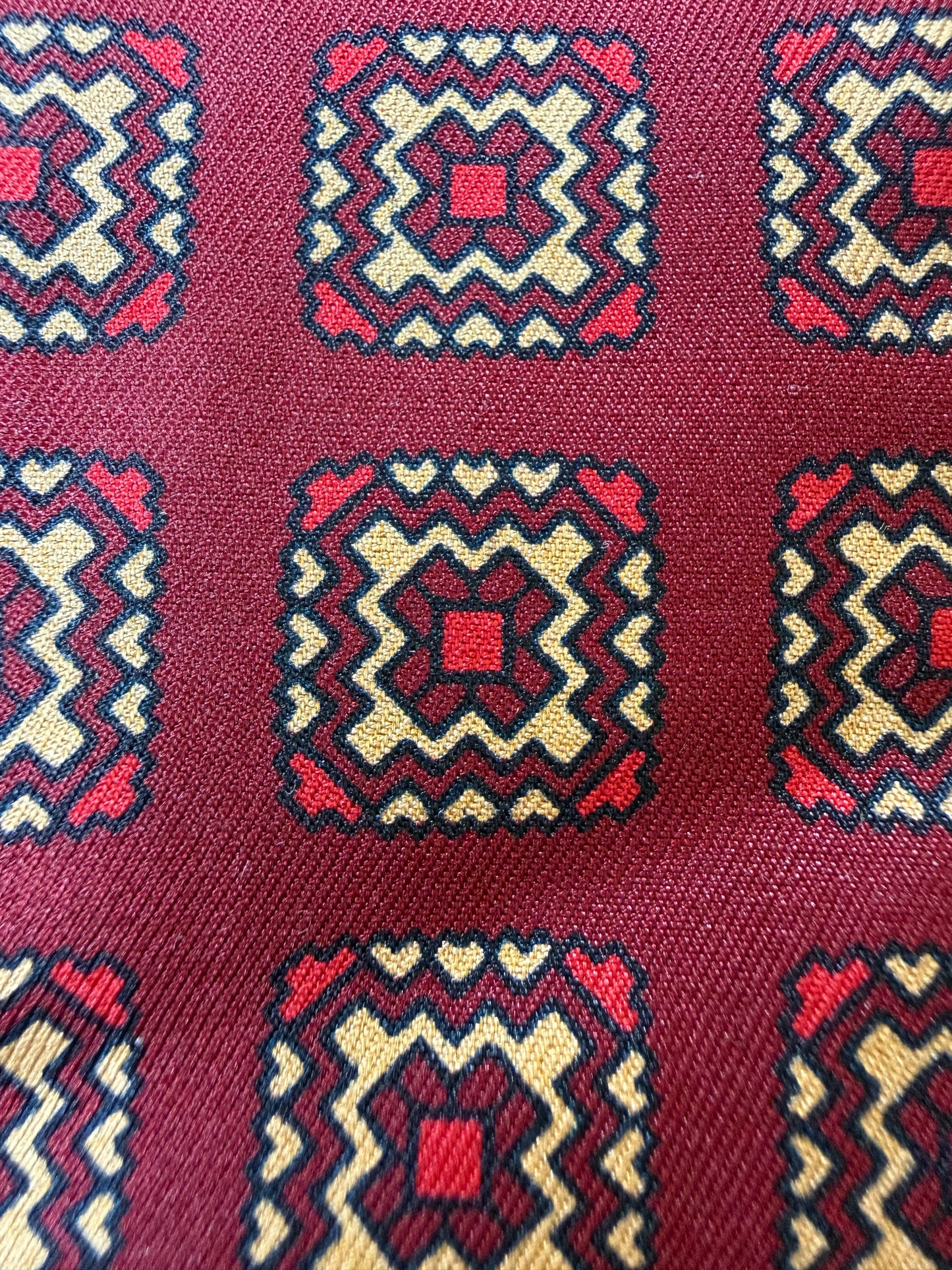 Papillon vintage bordeaux micro fantasia