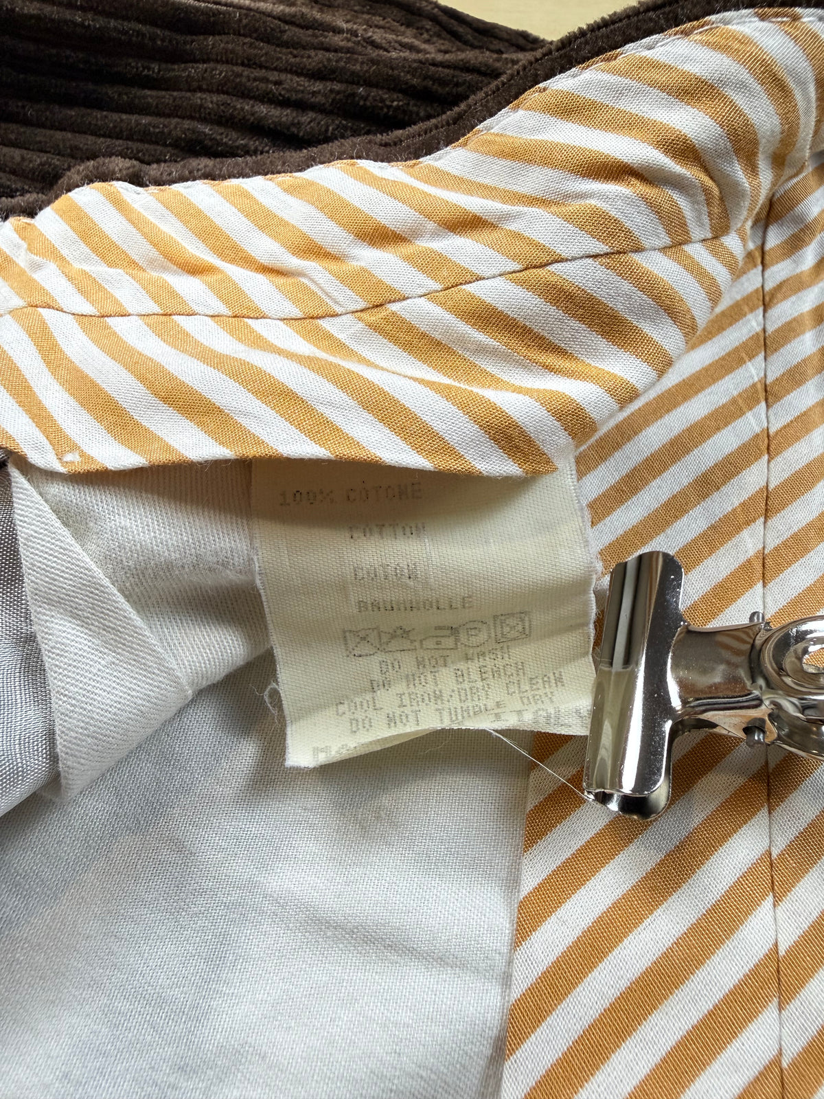 Pantaloni Etro velluto a coste marrone - tg. 54