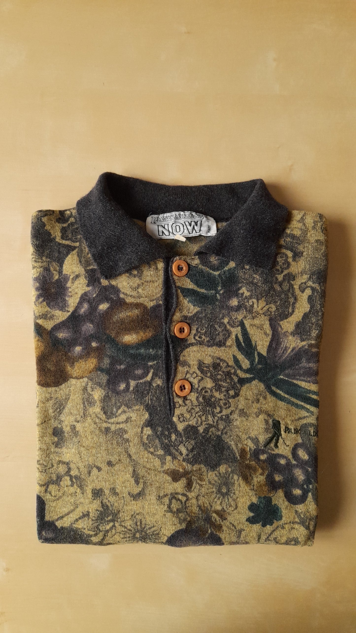 Polo Pancaldi vintage in misto lana tg. 48