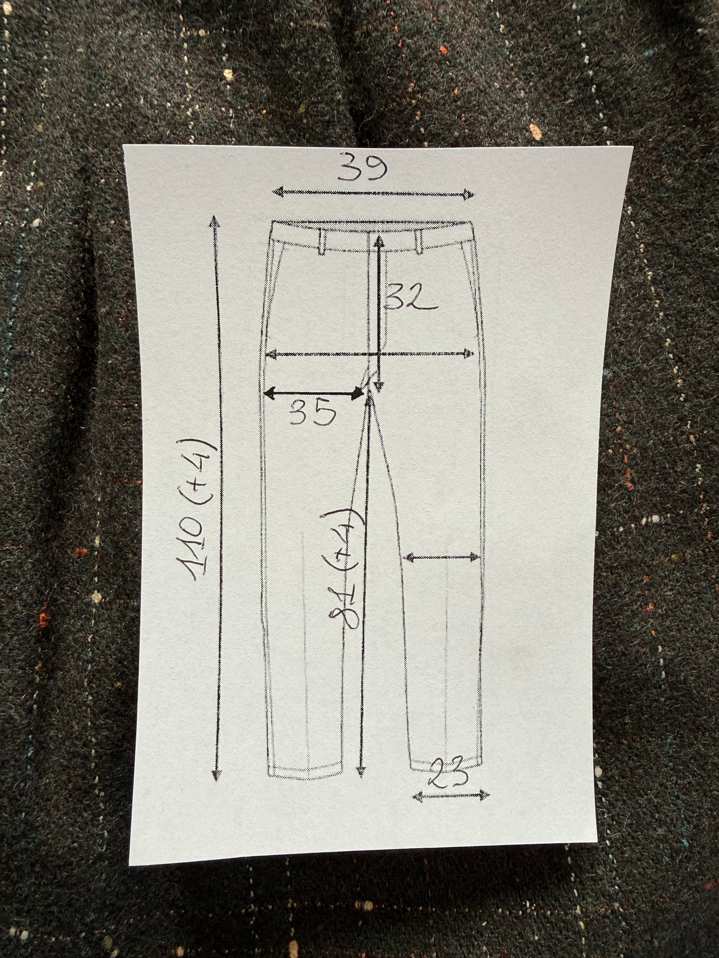 Pantaloni anni ‘80 Atomic Fleck - tg. 44
