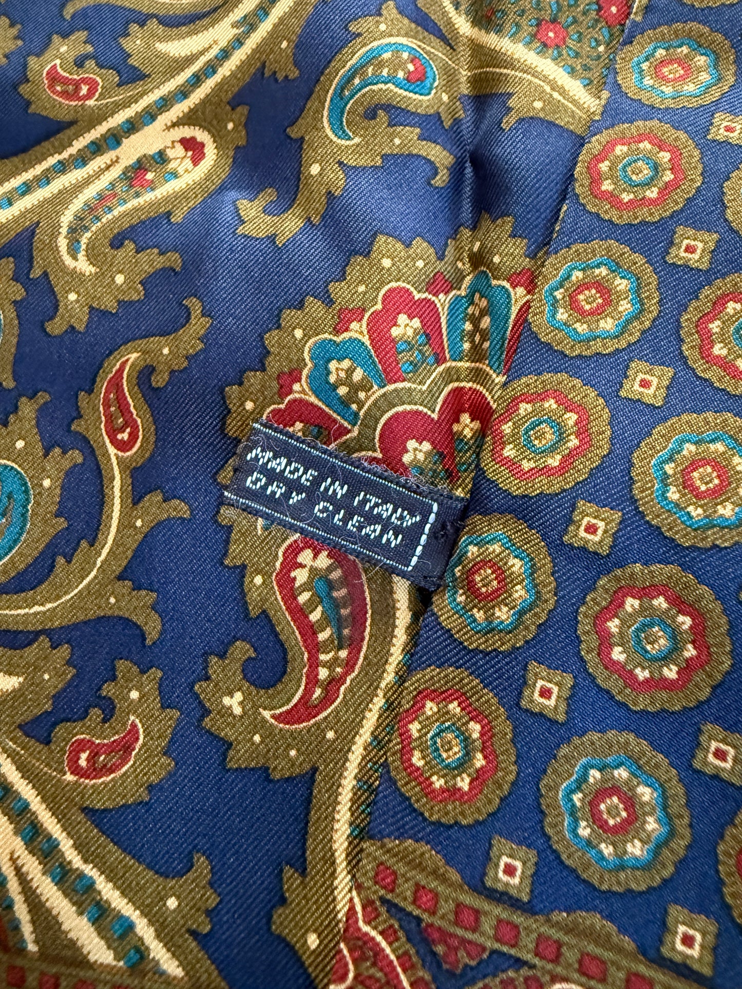 Sciarpa in seta tubolare doppia fantasia