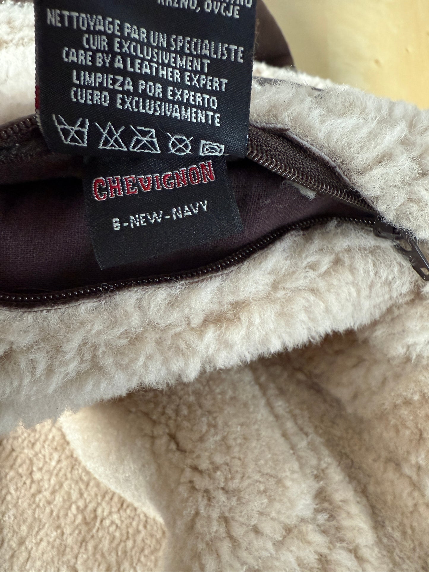 Bomber shearling Chevignon B3 - XL