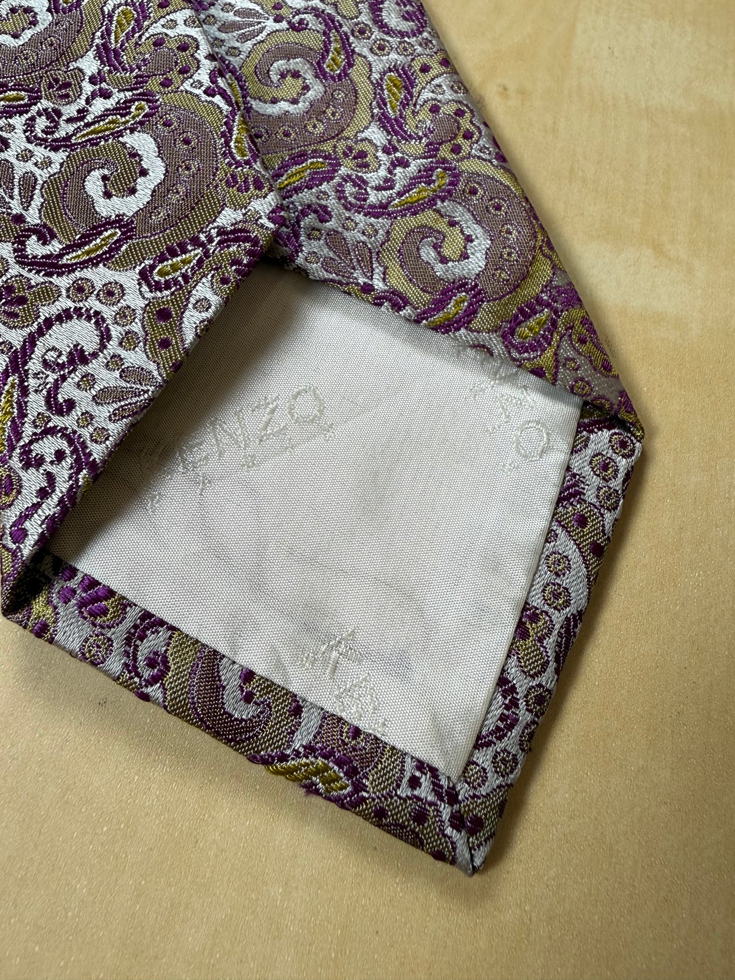 Cravatta Kenzo paisley jacquard