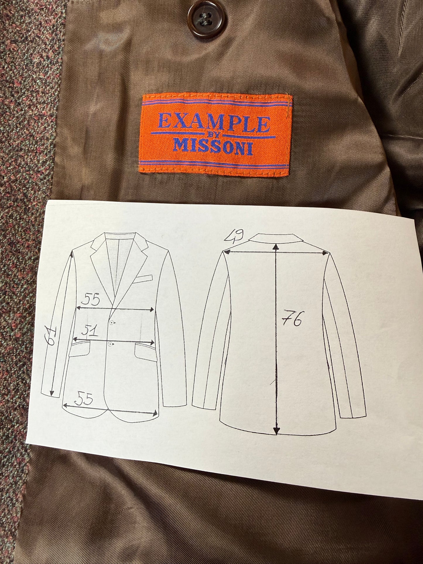 Giacca Missoni Example in tweed bouclé lilla - tg. 48/50