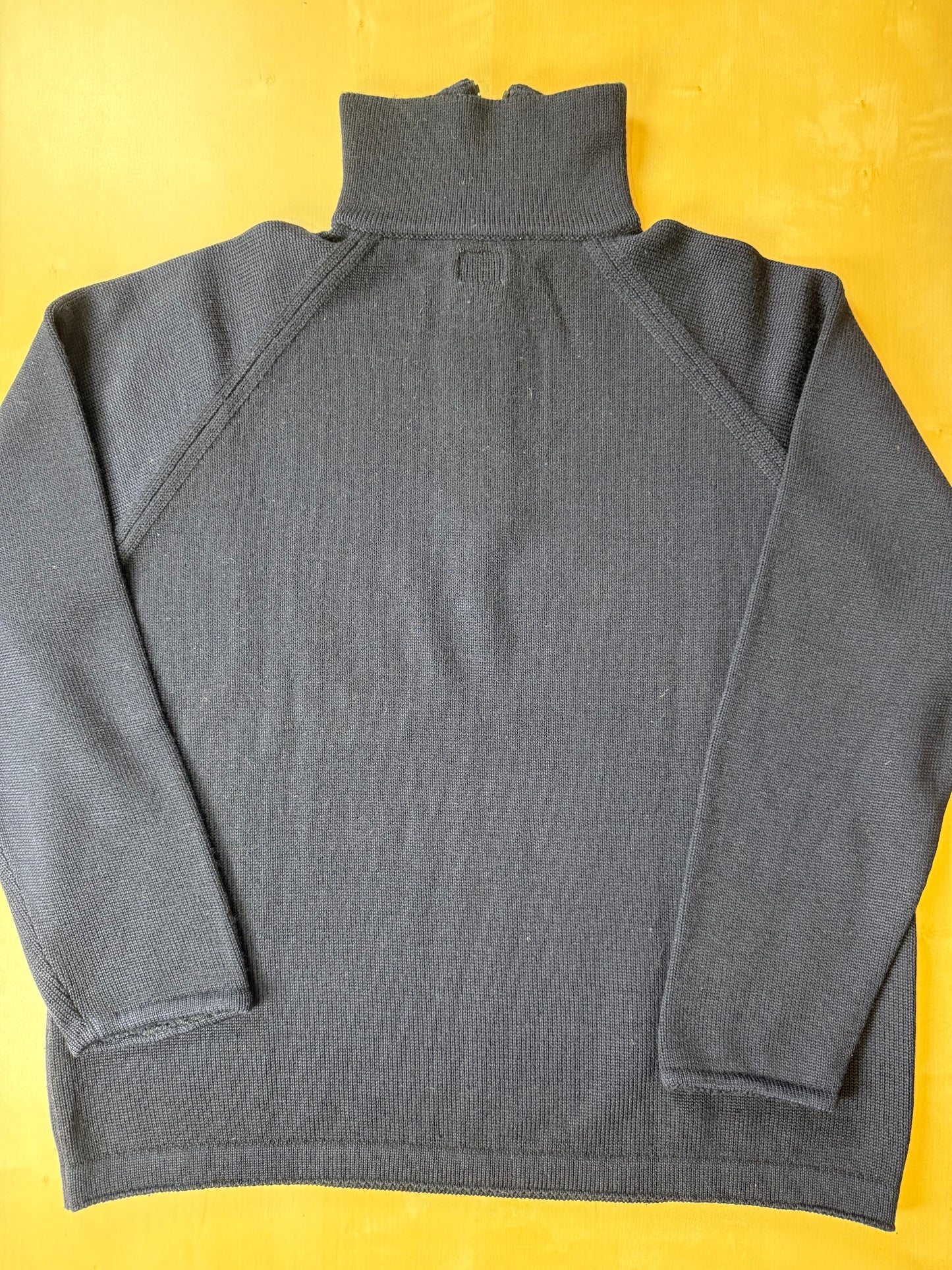Maglione zip 3/4 CP Company in pura lana - XL