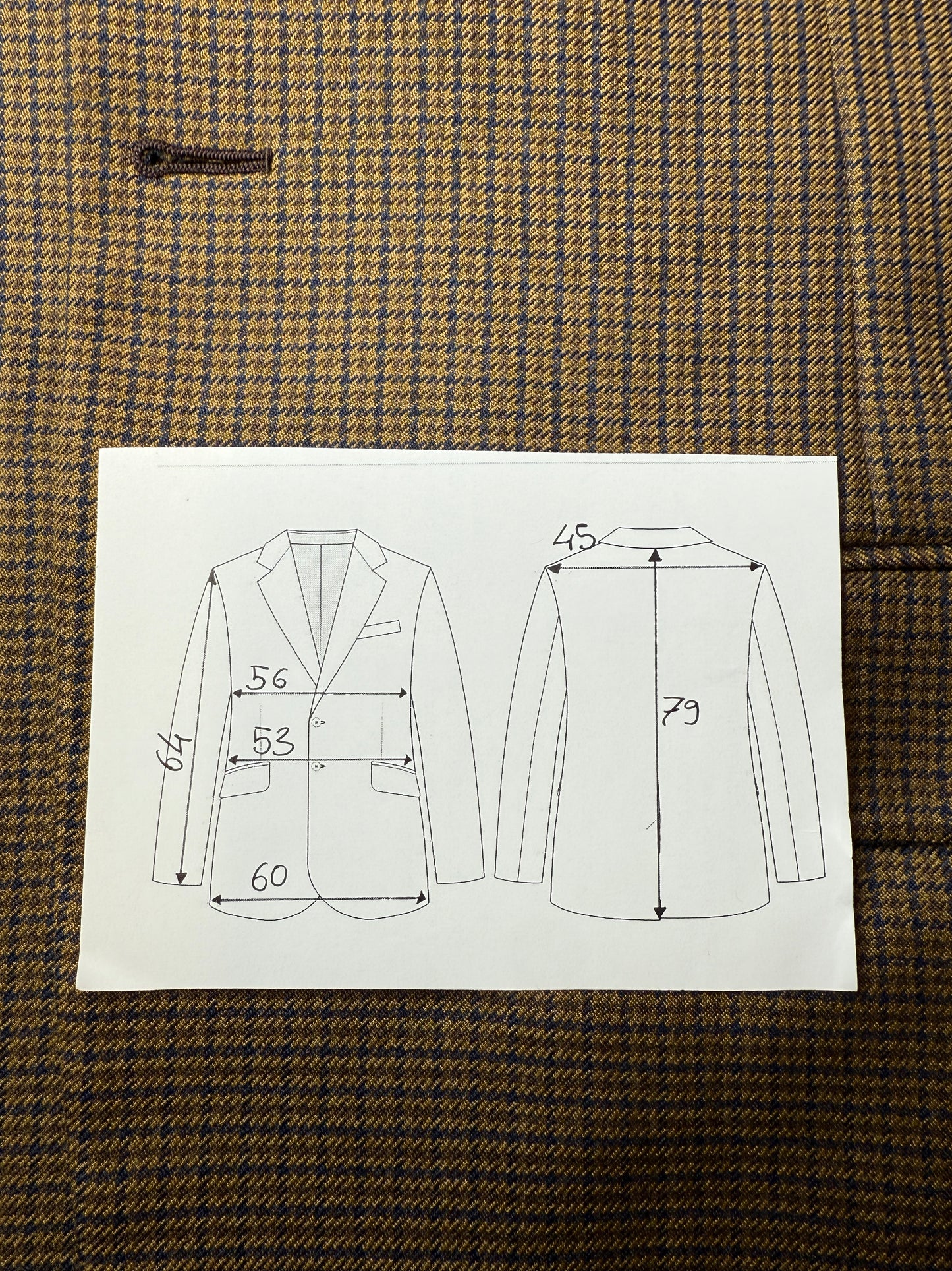 Giacca Burberrys in puro cashmere pettinato pied-de-poule - tg. 50/52