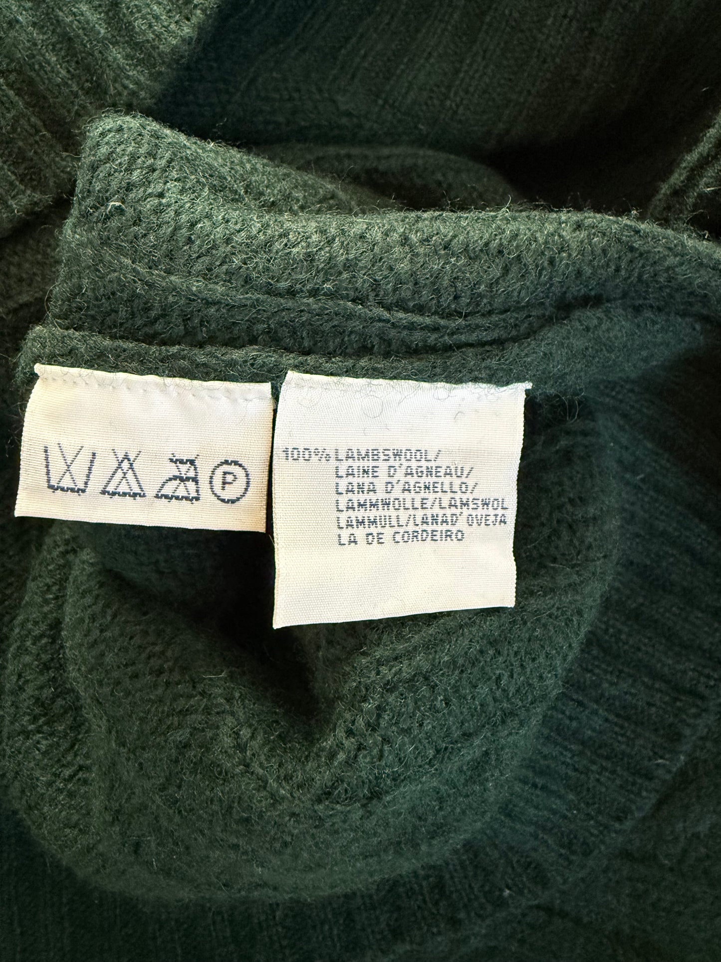 Maglione Polo Ralph Lauren in pura lana a trecce - L