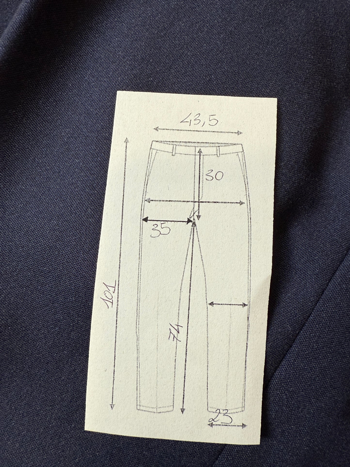 Pantaloni Aeronautica Militare italiana anni ‘80 - tg. 48/50