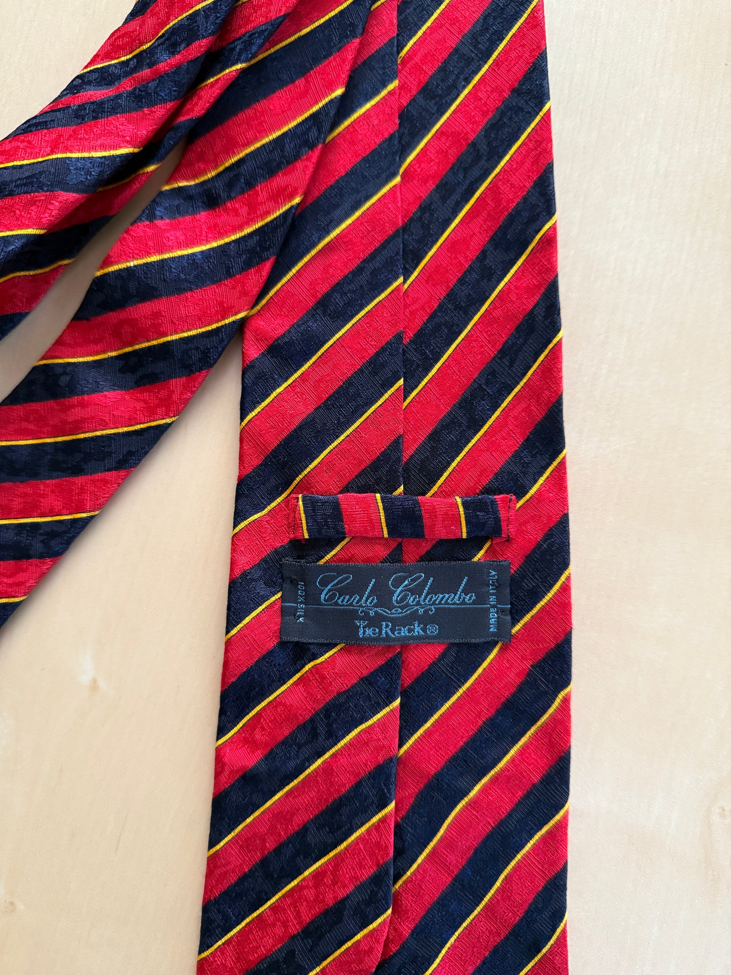 Cravatta regimental jacquard