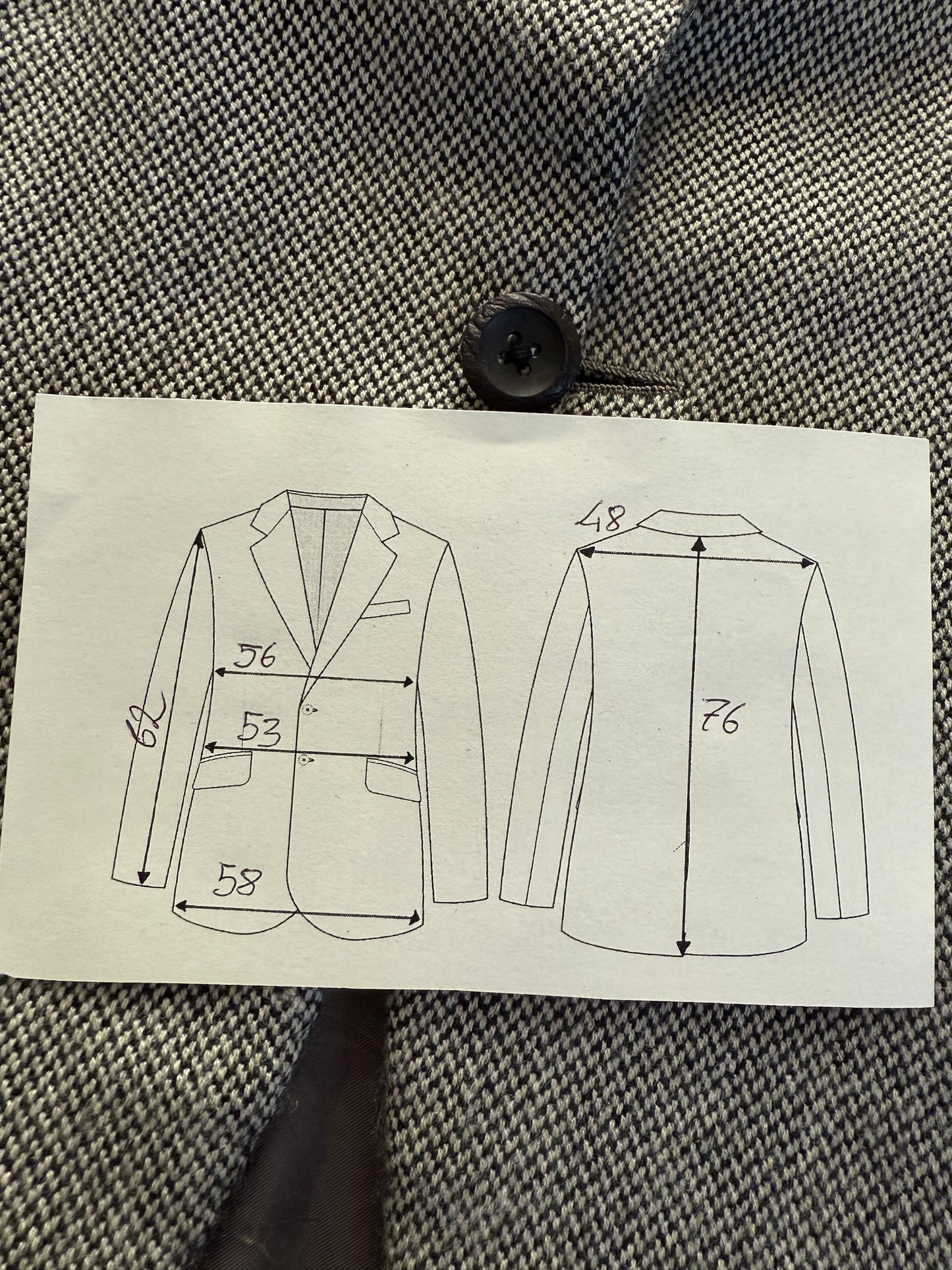 Giacca D’Avenza puro cashmere sale e pepe - tg. 50