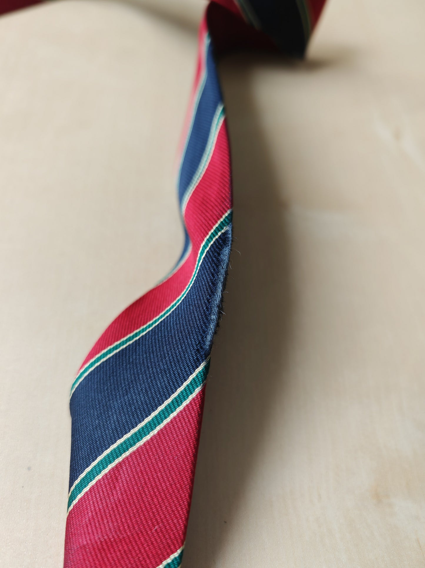 Cravatta Burberrys regimental vintage made in England