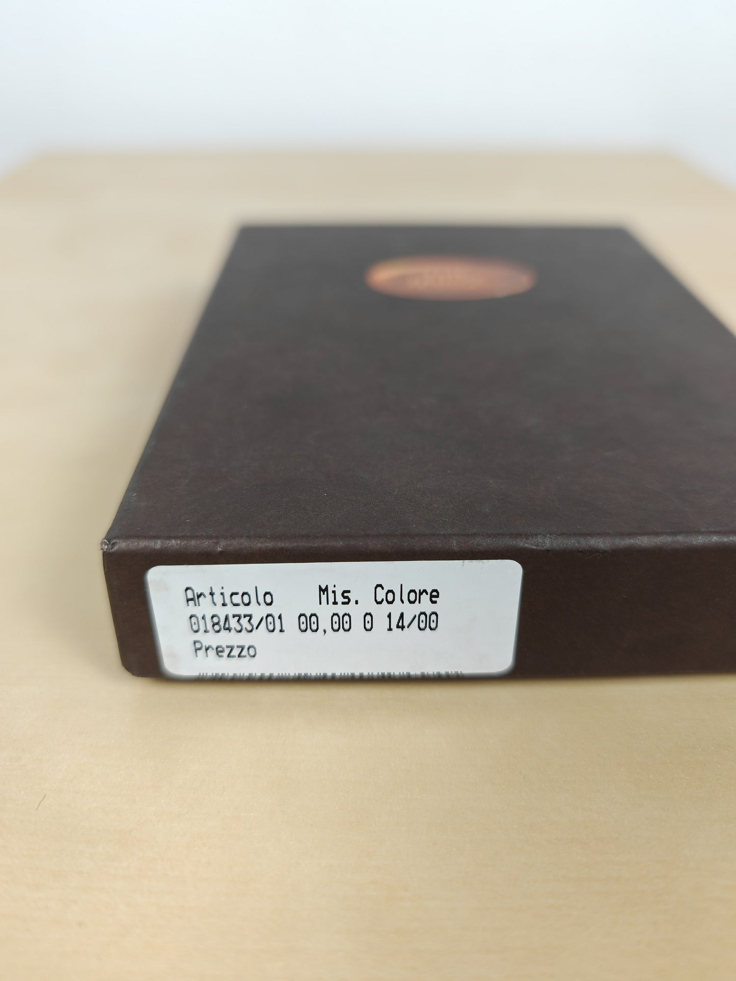 Portafoglio The Bridge anni '90 con porta assegni (nuovo)