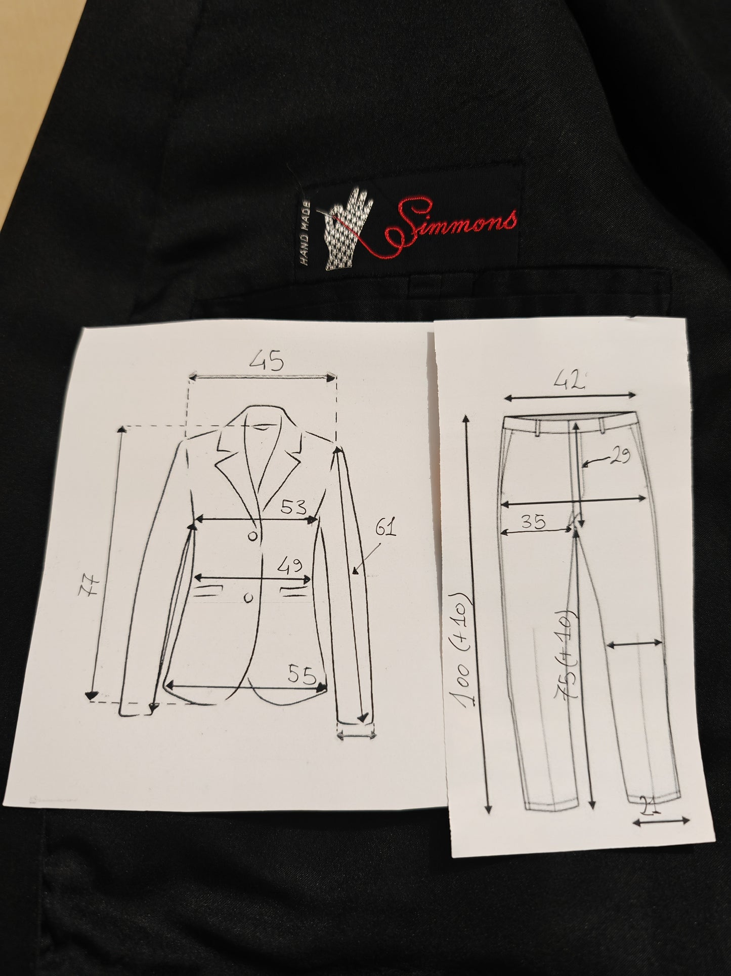 Smoking anni '60/'70, monopetto sciallato - tg. 48