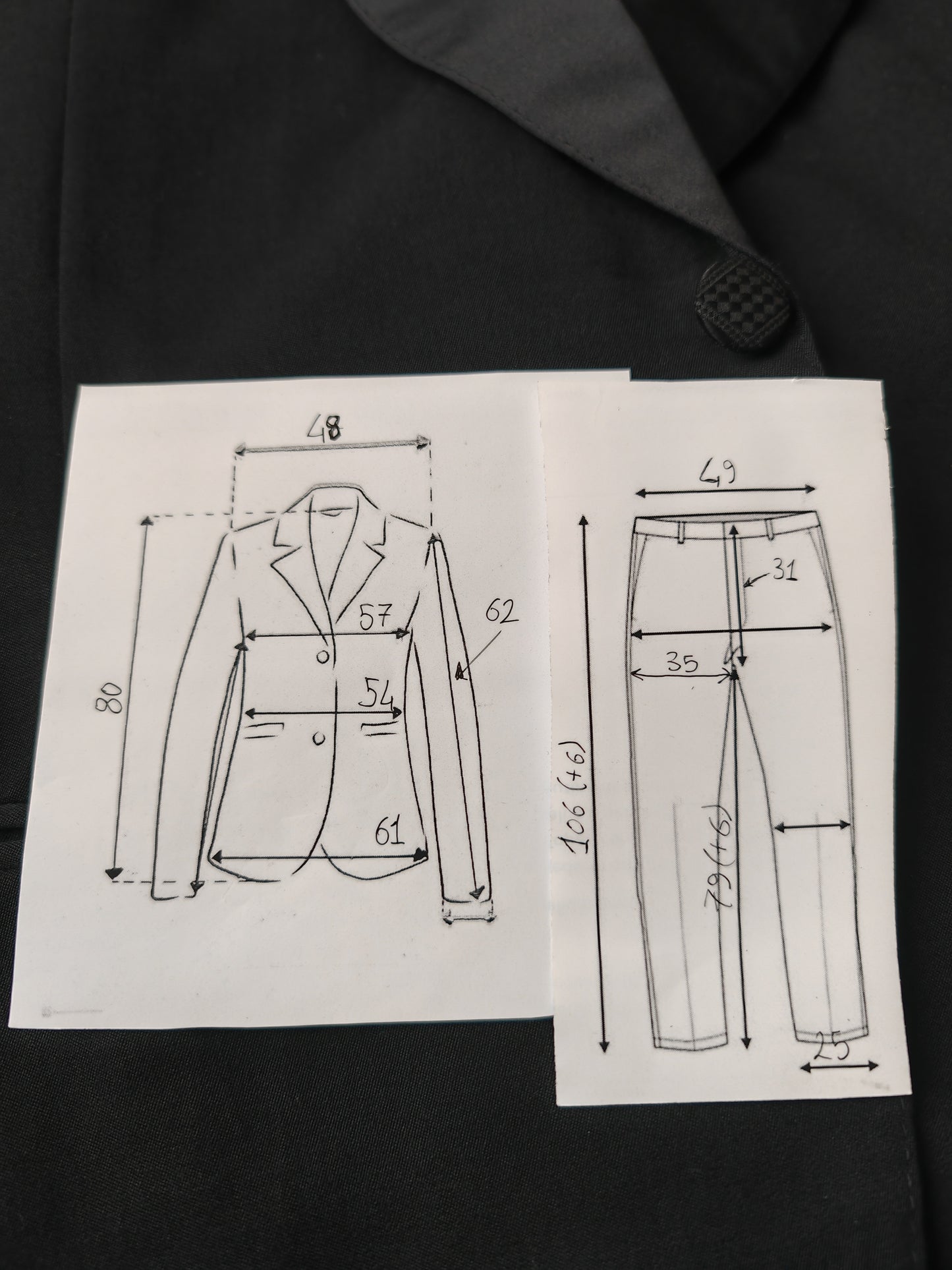 Smoking sartoriale anni '80, monopetto sciallato - tg. 50/52