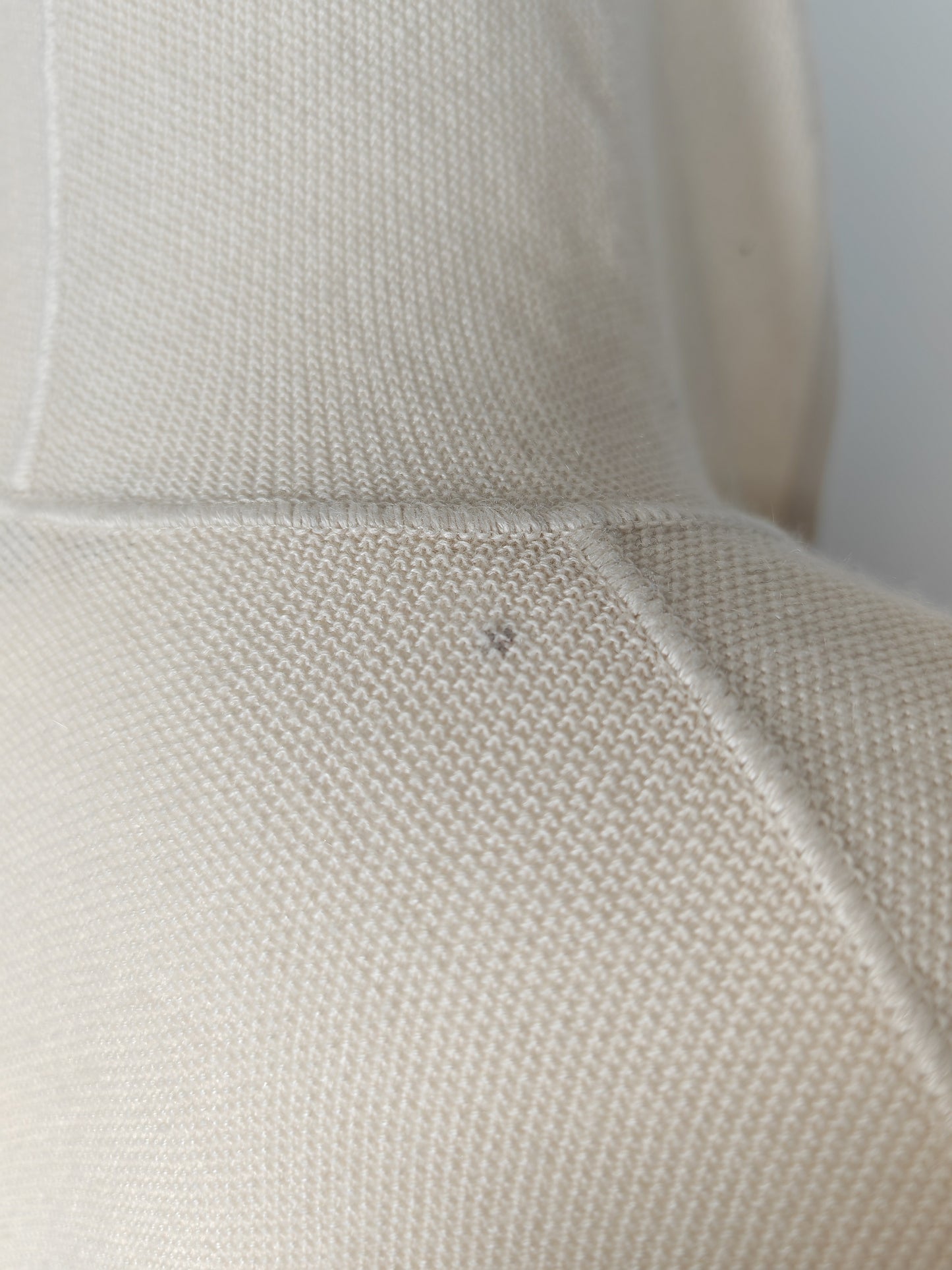 Maglia Loro Piana in piquet di cashmere e seta - tg. 46