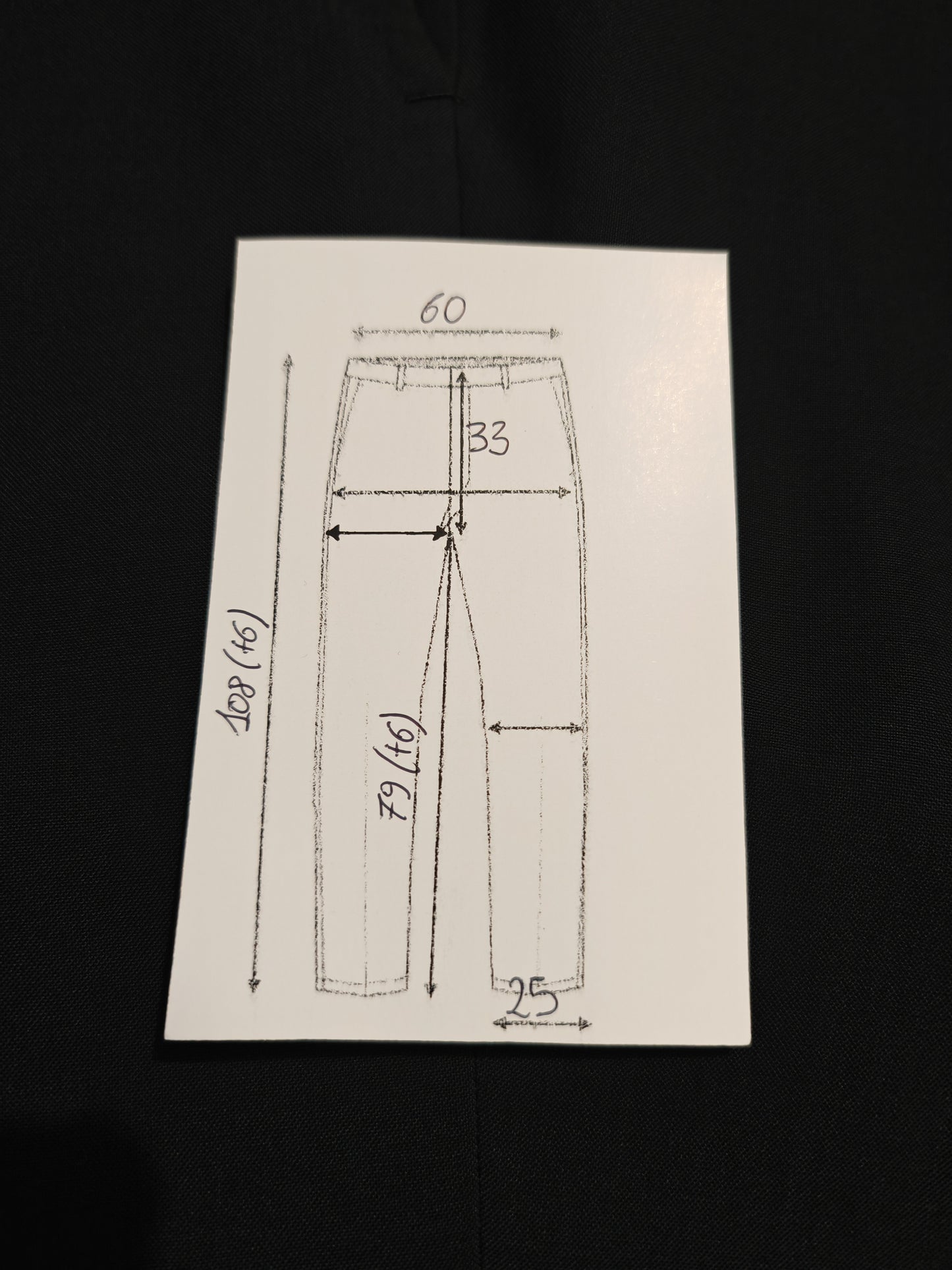 Pantalone sartoriale in fresco lana blu - tg. 60/62