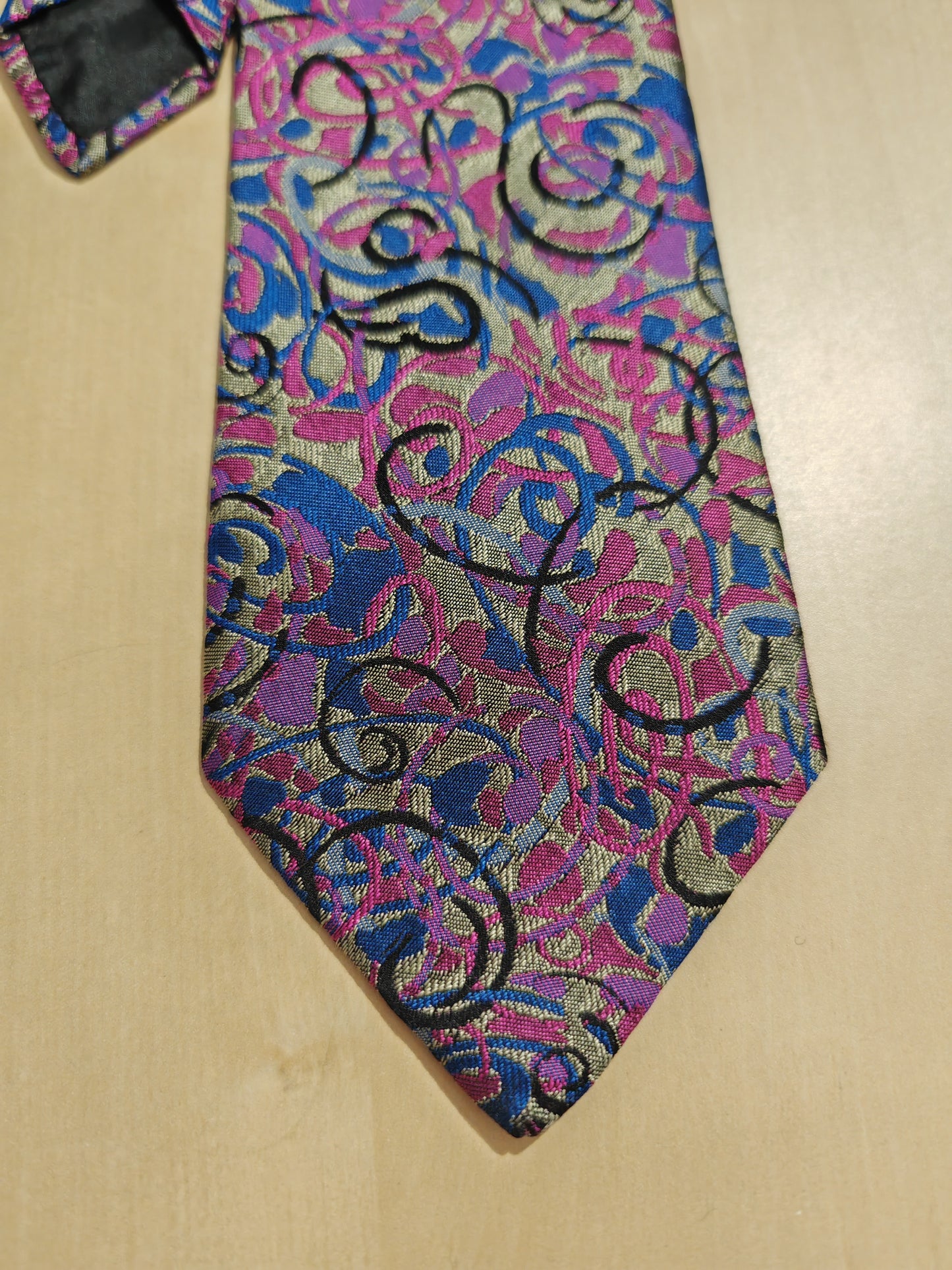 Cravatta Missoni jacquard viola