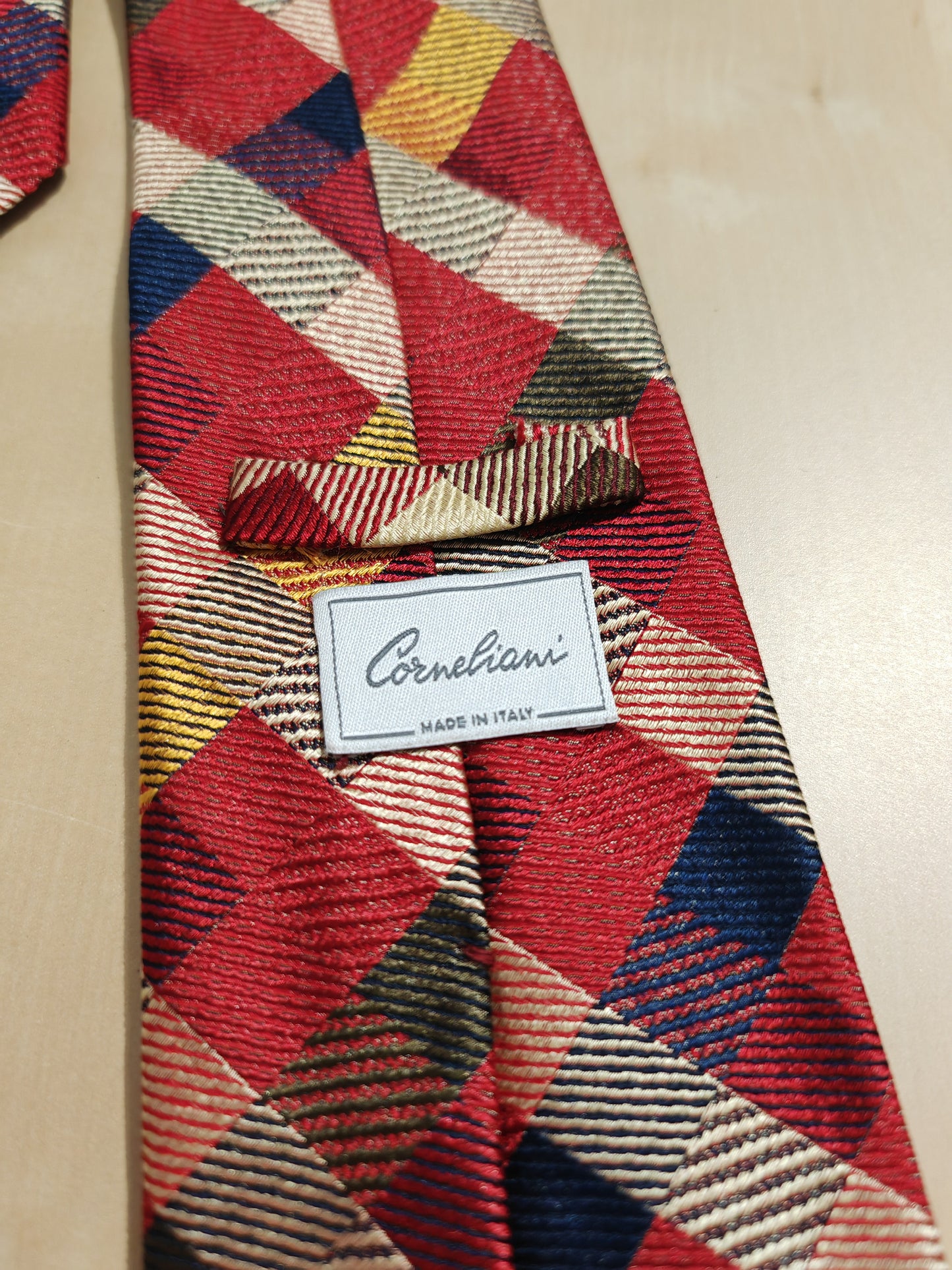 Cravatta Corneliani fantasia multicolore