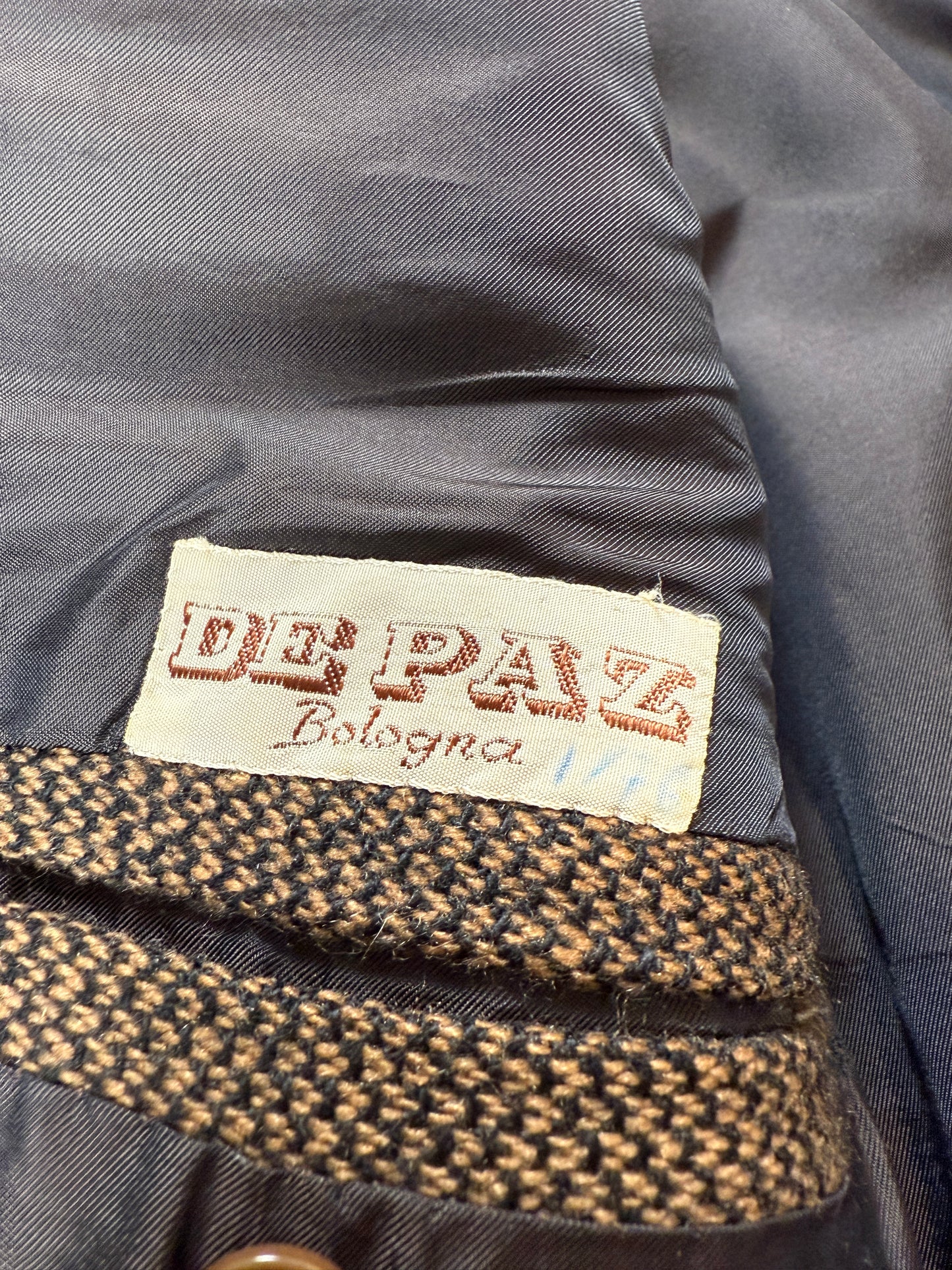 Giacca De Paz anni ‘70 lana e cashmere mélange - tg. 46/48