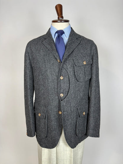 Giacca maremmana De Paz in tweed - tg. 52/54
