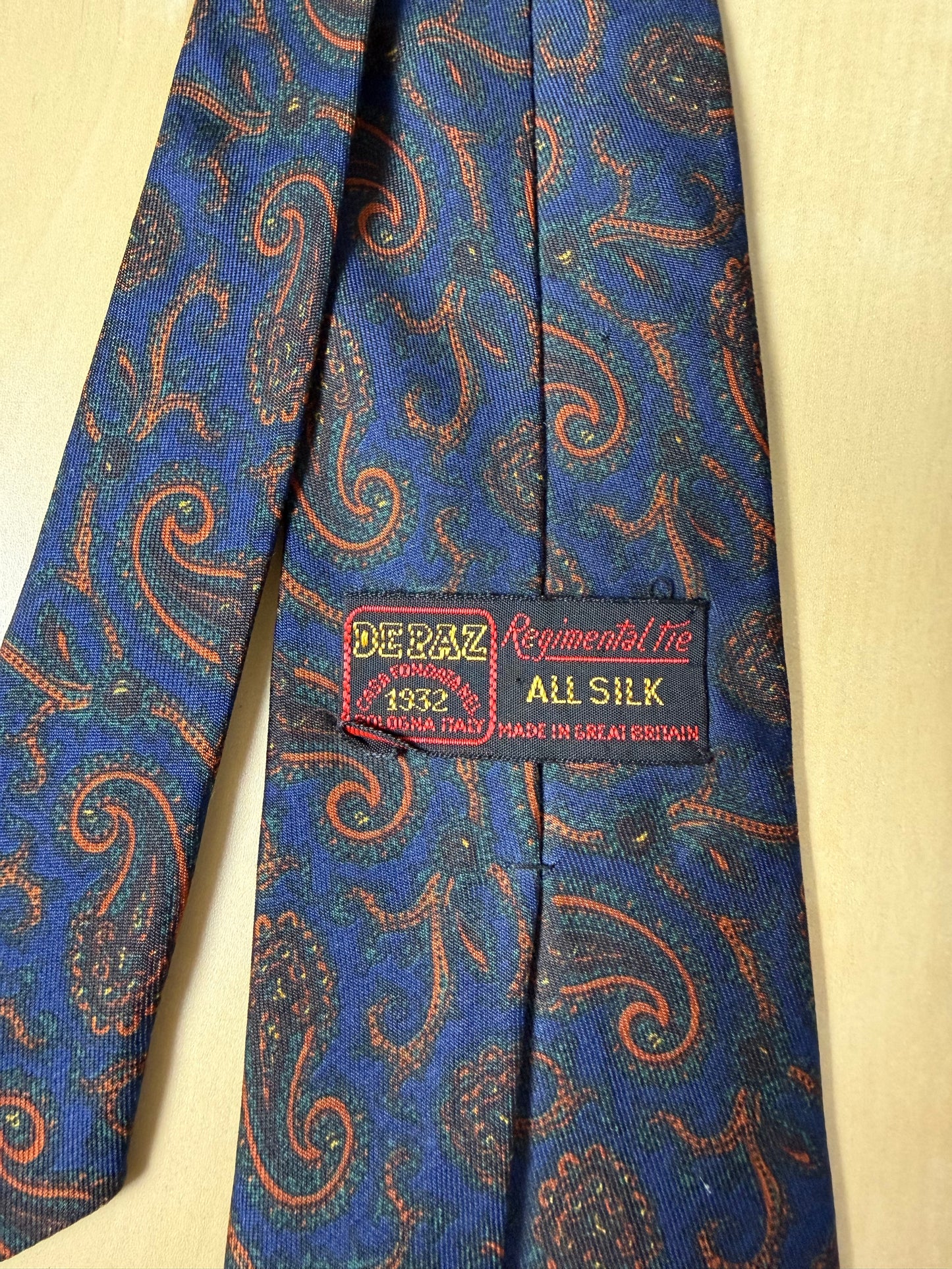 Cravatta De Paz vintage paisley