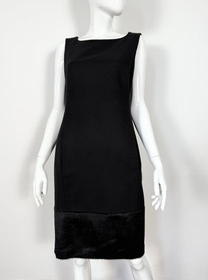 Abito smanicato Max Mara in pura lana - tg. 42