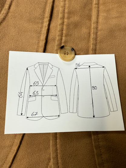 Giacca maremmana Capalbio in fustagno senape - tg. 56