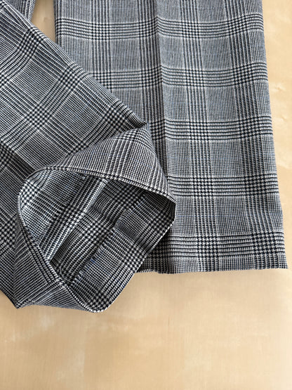 Pantaloni anni ‘80 flanella principe di Galles - tg. 52