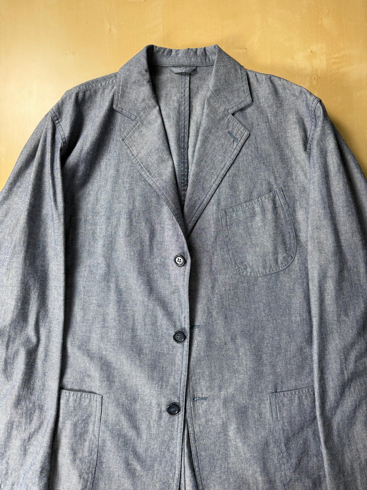 Giacca estiva De Paz in cotone chambray - tg. 58