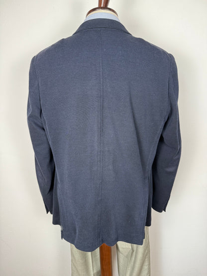 Giacca Caruso destrutturata in piquet di cotone - tg. 54/56