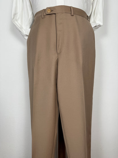 Completo Marzotto anni ‘70 in twill beige (NOS) - tg. 46/48