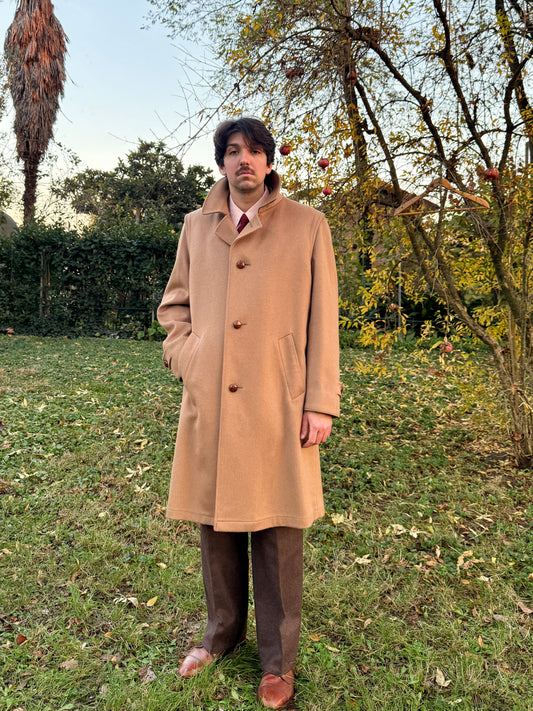 Loden Steinbock vintage color cammello - tg. 50-52
