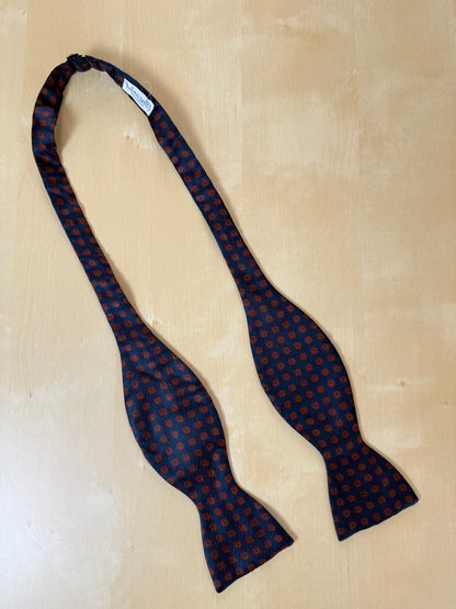 Papillon vintage navy micro fantasia