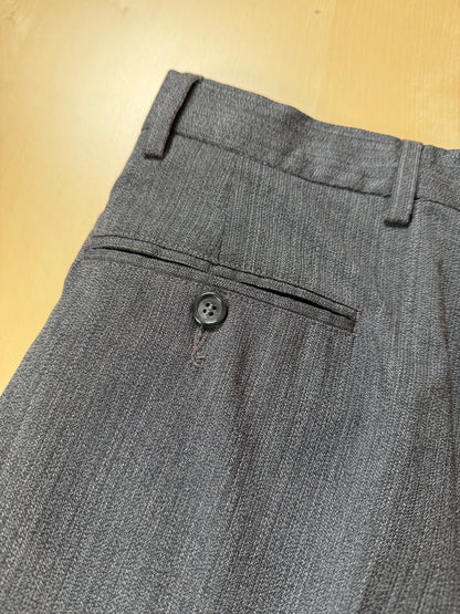 Pantaloni fresco lana grigio anni '80 (NOS) - tg. 46
