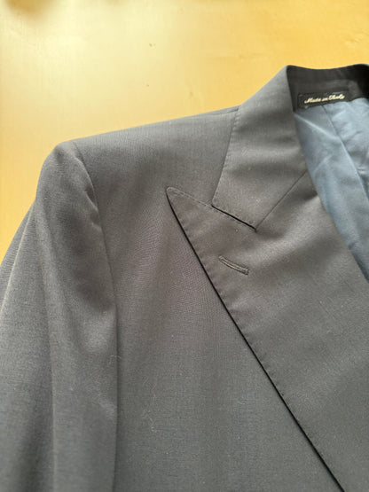 Giacca doppiopetto Cantarelli MTM fresco lana blu - tg. 56