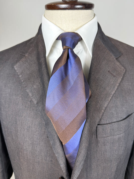 Cravatta Corneliani righe sfumate