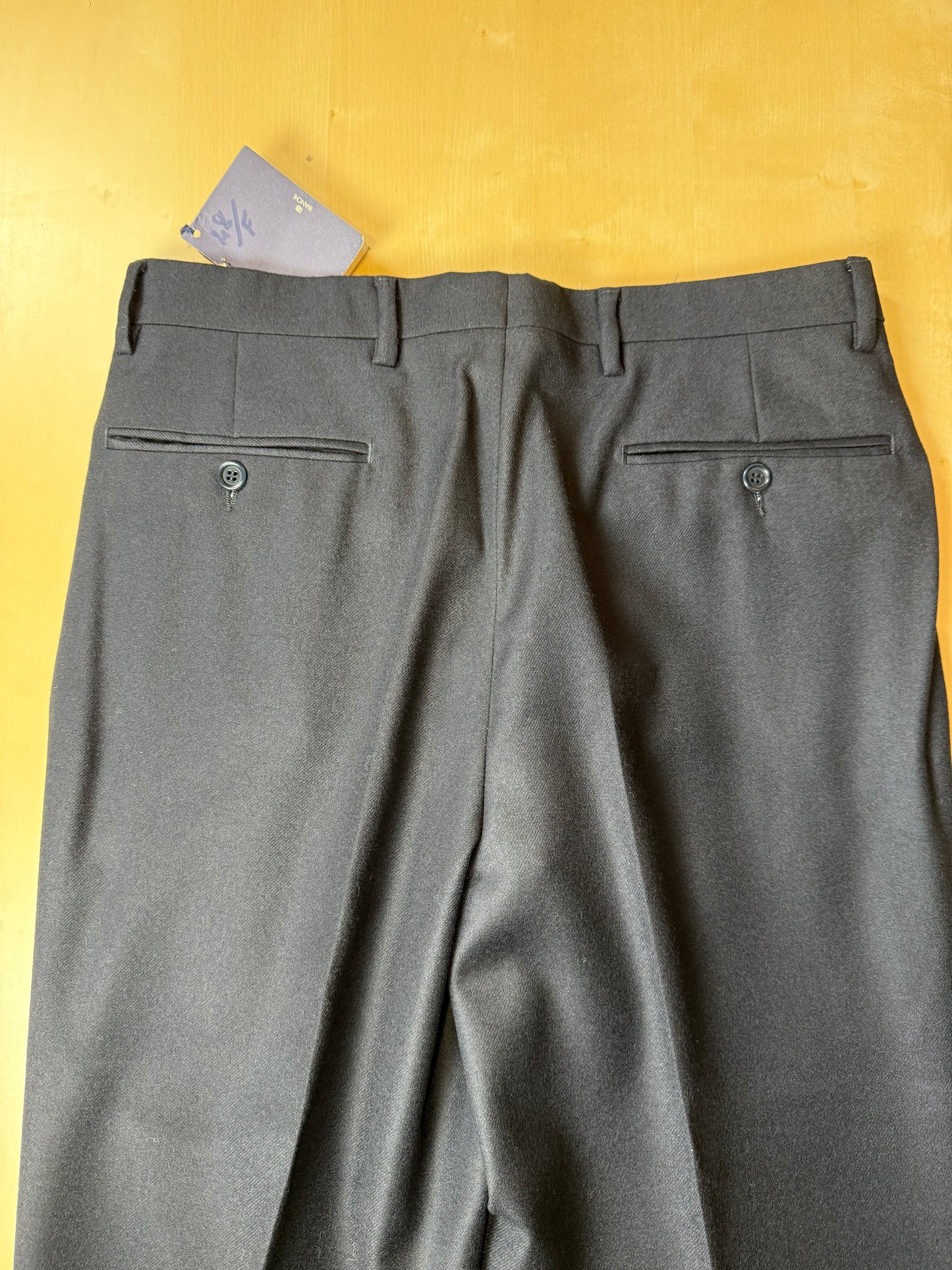 Pantaloni flanella blu notte (NOS) - tg. 46/48