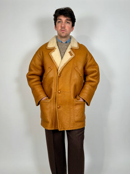 Montone shearling anni ‘70/‘80 - tg. L (50-52)