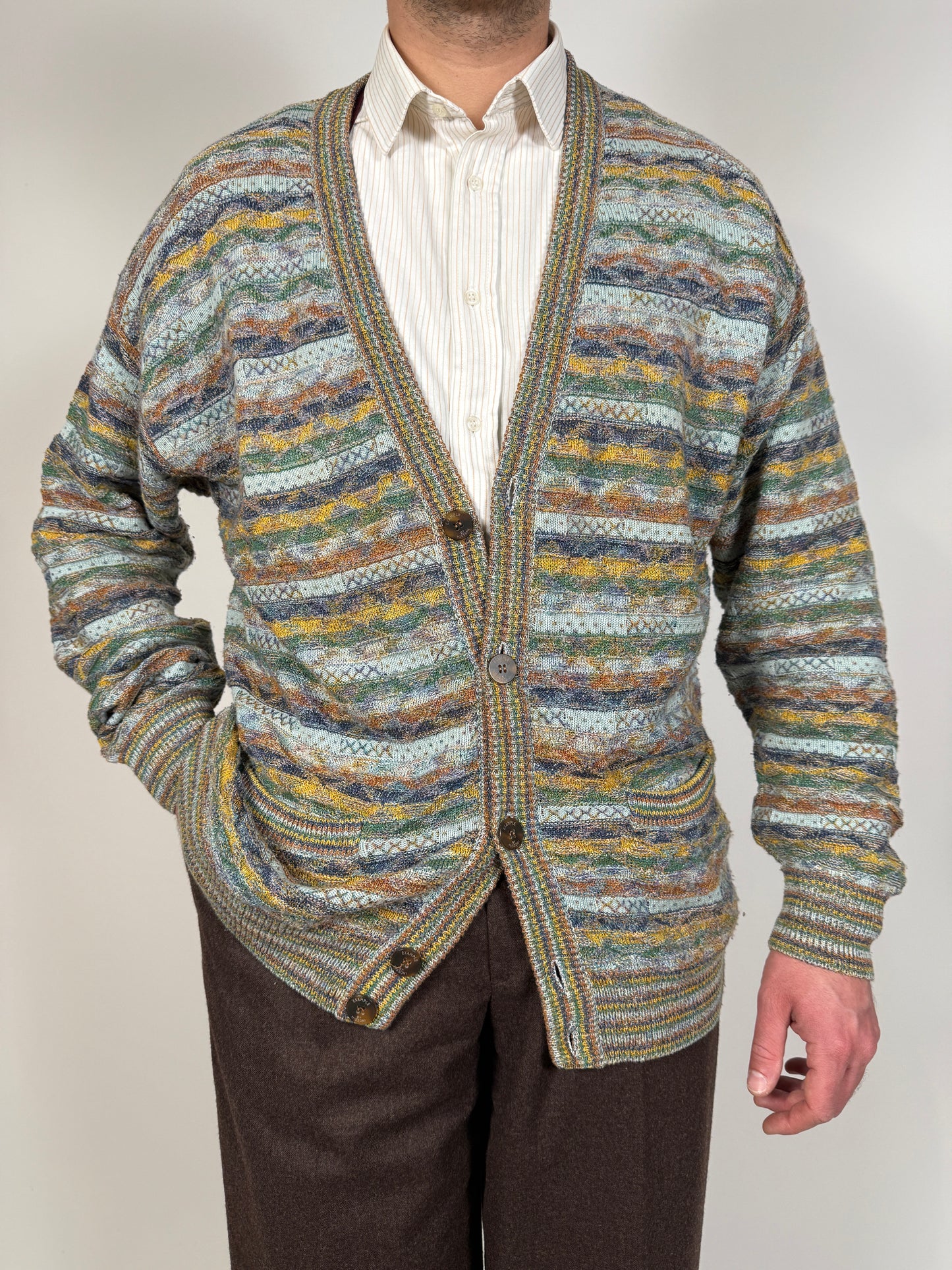Cardigan Missoni Example vintage - L-XL