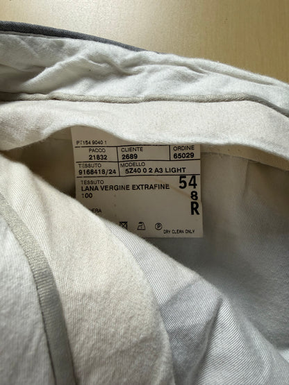 Pantaloni Corneliani fresco lana grigio chiaro - tg. 52