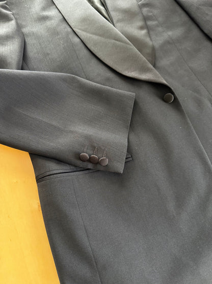 Smoking Ermenegildo Zegna in fresco lana anni ‘80/‘90 - tg. 48 drop 7