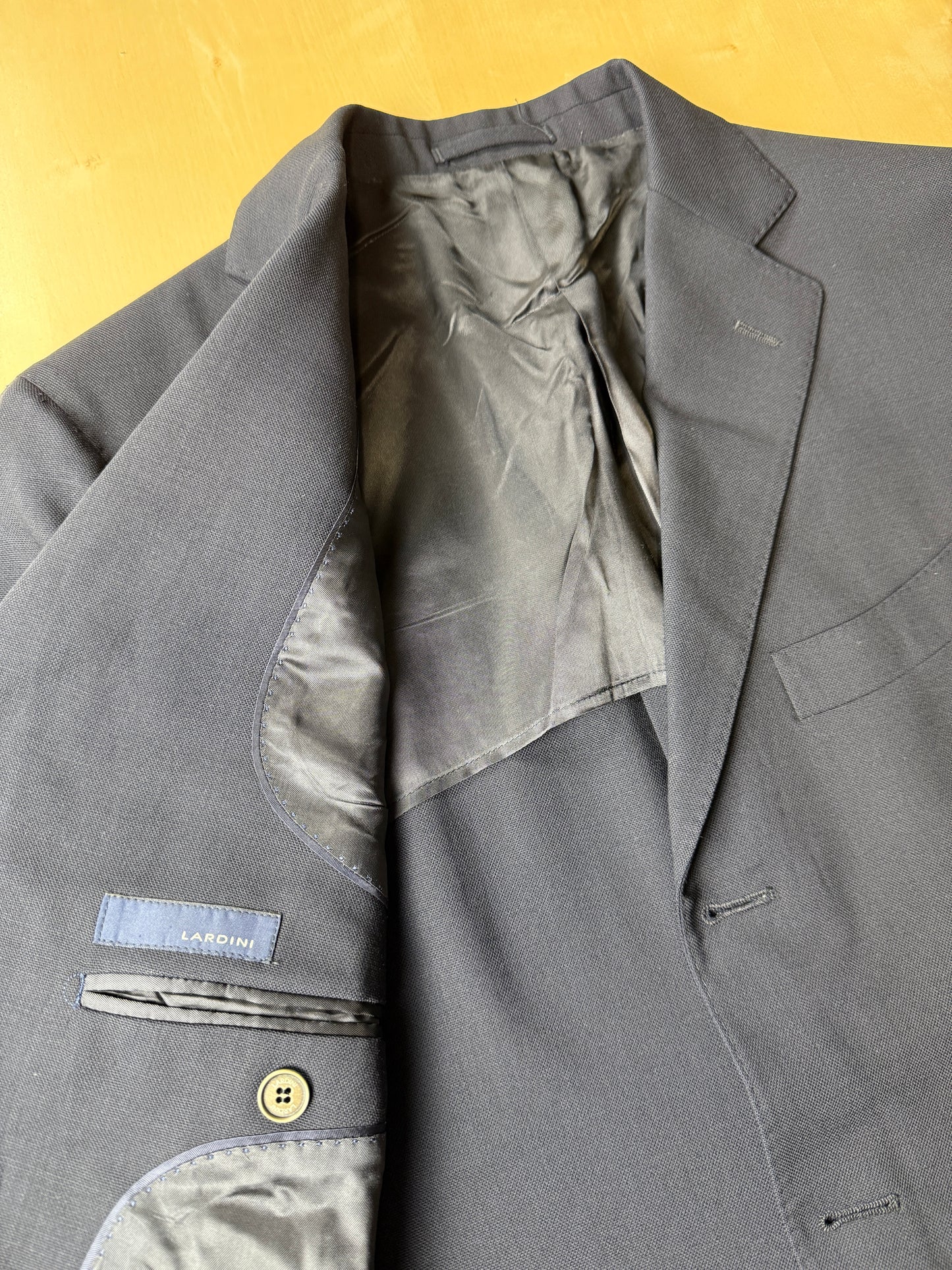 Giacca Lardini blu in hopsack - tg. 50