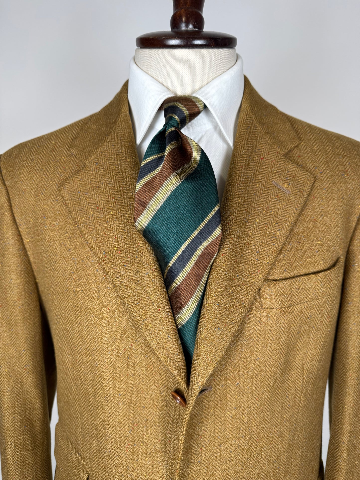 Giacca anni '90 100% cashmere donegal tess. Loro Piana - tg. 50/52
