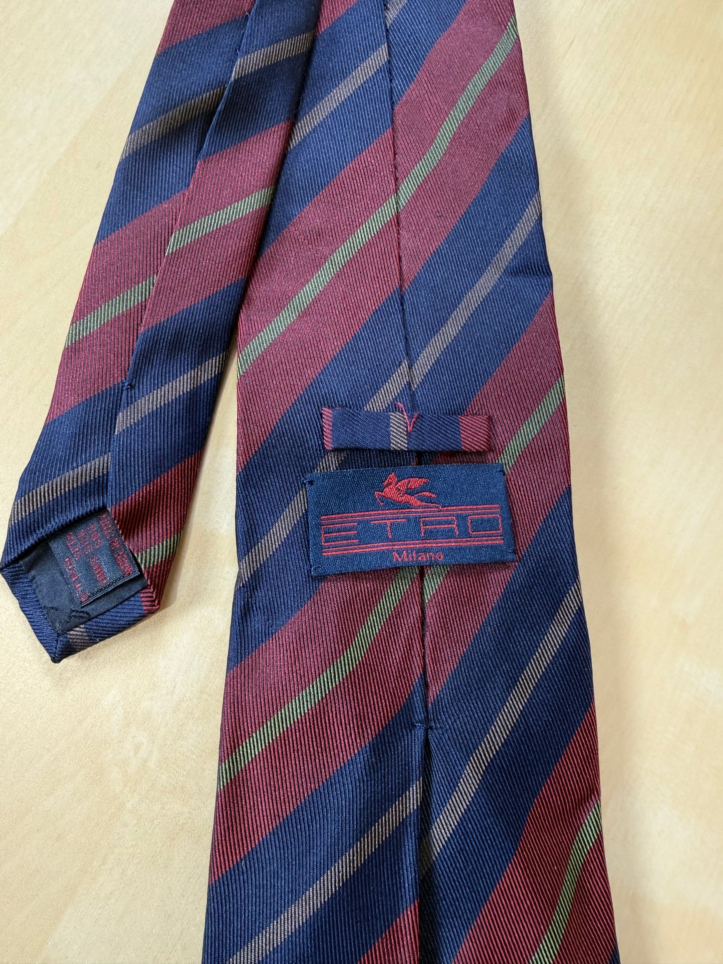 Cravatta Etro regimental