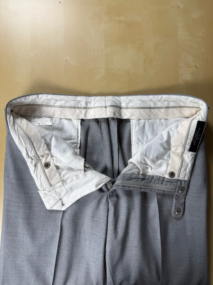 Pantaloni Corneliani fresco lana grigio chiaro - tg. 52