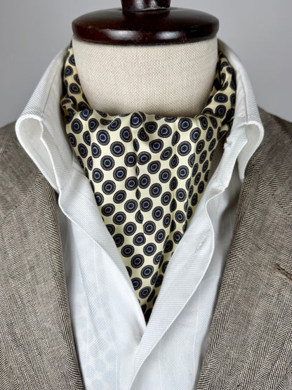 Ascot pala quadrata a frange made in England