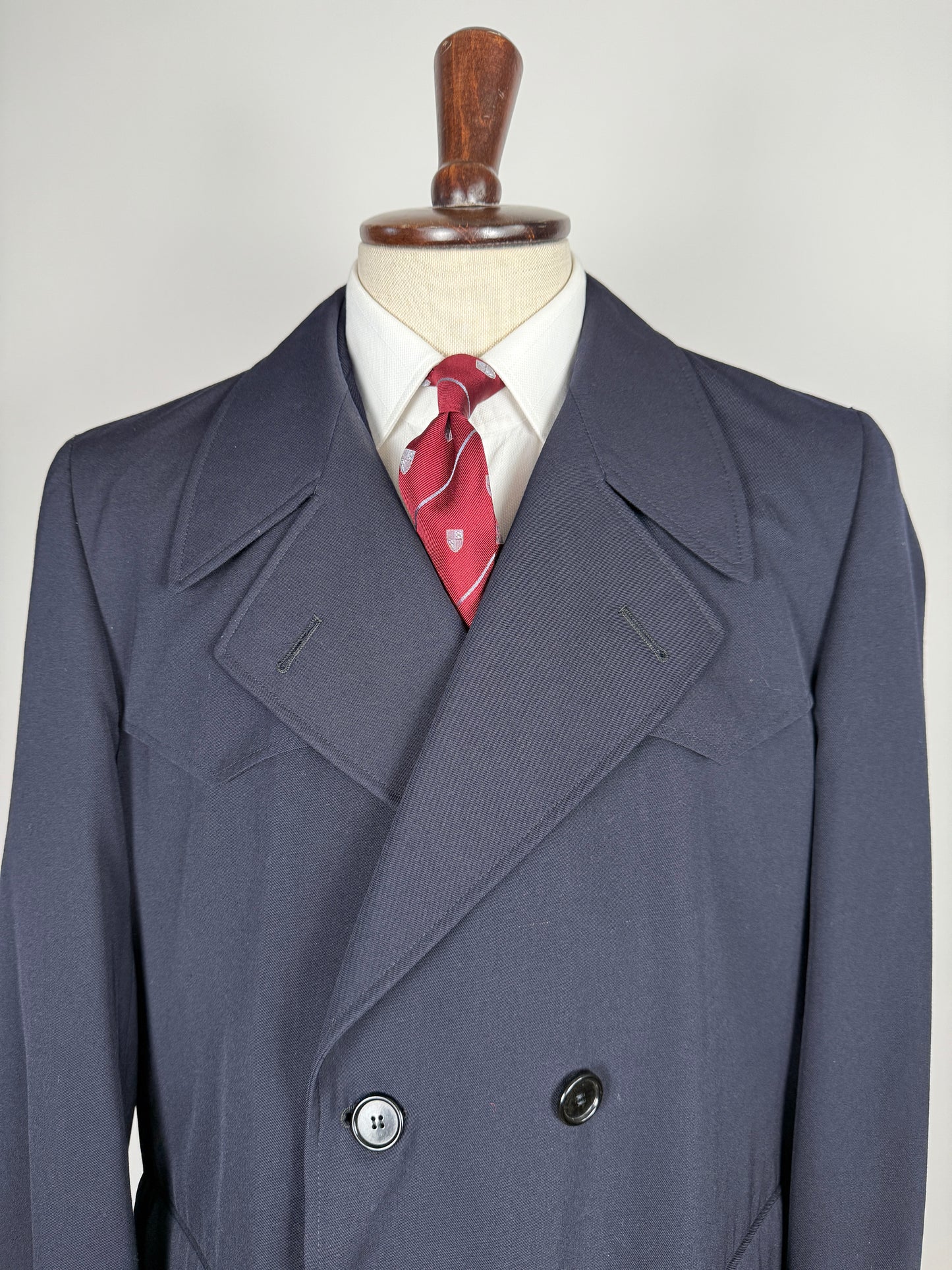 Soprabito doppiopetto Arma dei Carabinieri anni ‘80 serge blu - tg. 48-50