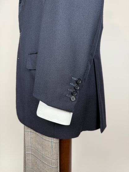 Giacca Brioni flanella lana e cashmere blu - tg. 50