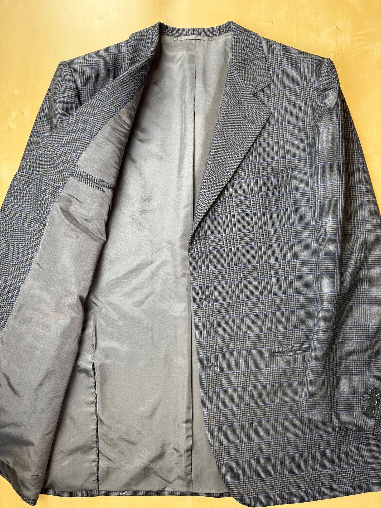 Completo 3 pezzi sartoriale principe di Galles - tg. 50